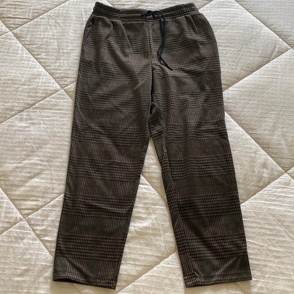 New Day Plaid Ankle Pants